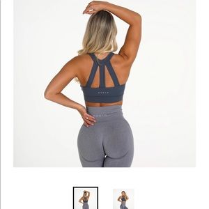 NVGTN stone gray trio bra size small